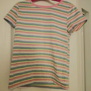 Colorful Striped Kids T-Shirt